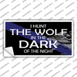 Hunt The Wolf Novelty Sticker Decal
