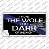 Hunt The Wolf Novelty Sticker Decal