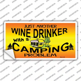 Just Another Wine Drinker Novelty Sticker Decal
