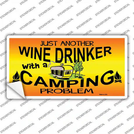 Just Another Wine Drinker Novelty Sticker Decal