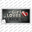 This Girl Loves Her Raiders Novelty Sticker Decal