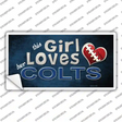 This Girl Loves Her Colts Novelty Sticker Decal