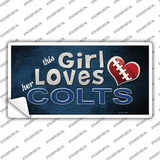 This Girl Loves Her Colts Novelty Sticker Decal