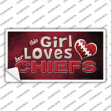 This Girl Loves Her Chiefs Novelty Sticker Decal