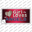 This Girl Loves Her Angels Novelty Sticker Decal
