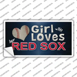 This Girl Loves Her Red Sox Novelty Sticker Decal