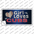This Girl Loves Her Cubs Novelty Sticker Decal