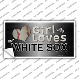 This Girl Loves Her White Sox Novelty Sticker Decal