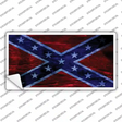 Confederate Flag Foiled Novelty Sticker Decal