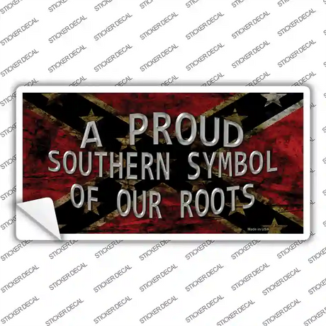 Symbol Of Our Roots Novelty Sticker Decal