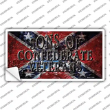 Sons Of Confederate Veterans Novelty Sticker Decal