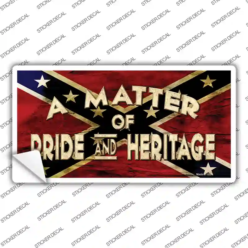 Matter Of Pride Novelty Sticker Decal