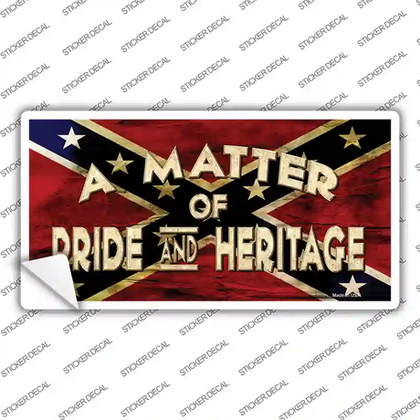 Matter Of Pride Novelty Sticker Decal
