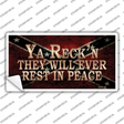 Rest In Peace Novelty Sticker Decal