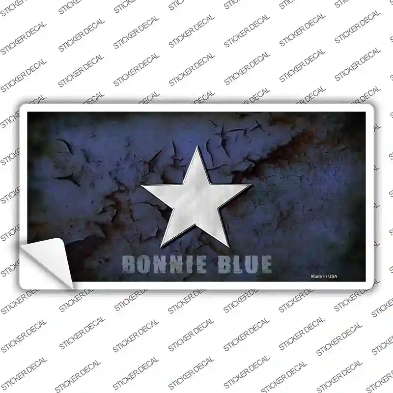Bonnie Blue Star Novelty Sticker Decal