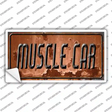 Muscle Car Novelty Sticker Decal