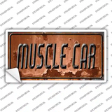 Muscle Car Novelty Sticker Decal