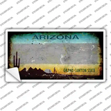Arizona Gray Rusty Novelty Sticker Decal