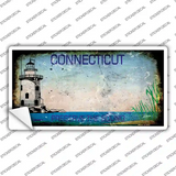 Connecticut Rusty Novelty Sticker Decal