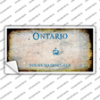 Ontario Canada Rusty Novelty Sticker Decal