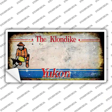 Yukon Rusty Novelty Sticker Decal