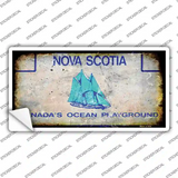 Nova Scotia Rusty Novelty Sticker Decal