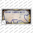 Nunavut Rusty Novelty Sticker Decal