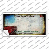 Prince Edward Island Rusty Novelty Sticker Decal