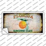 Florida Rusty Novelty Sticker Decal