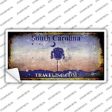 South Carolina Rusty Novelty Sticker Decal