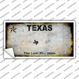 Texas Rusty Novelty Sticker Decal