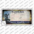 Oklahoma Rusty Novelty Sticker Decal