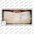 Ohio Rusty Novelty Sticker Decal