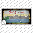 California Lake Tahoe Rusty Novelty Sticker Decal