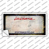 Louisiana Sportsmans Palace Rusty Novelty Sticker Decal