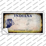 Indiana Rusty Novelty Sticker Decal