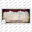 Colorado Rusty Novelty Sticker Decal