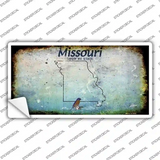 Missouri Rusty Novelty Sticker Decal