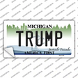 Trump Michigan Novelty Sticker Decal