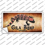 Gila Bend Gila Monster Novelty Sticker Decal