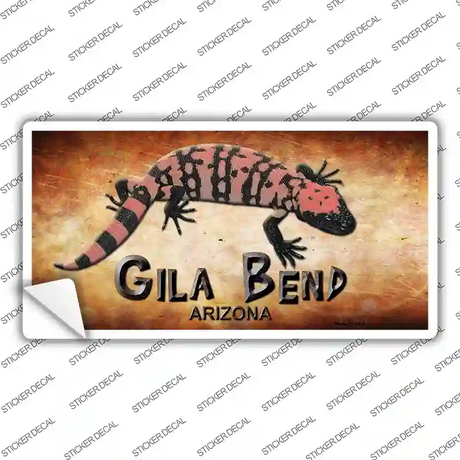 Gila Bend Gila Monster Novelty Sticker Decal