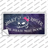 The Pirate Next Door Novelty Sticker Decal