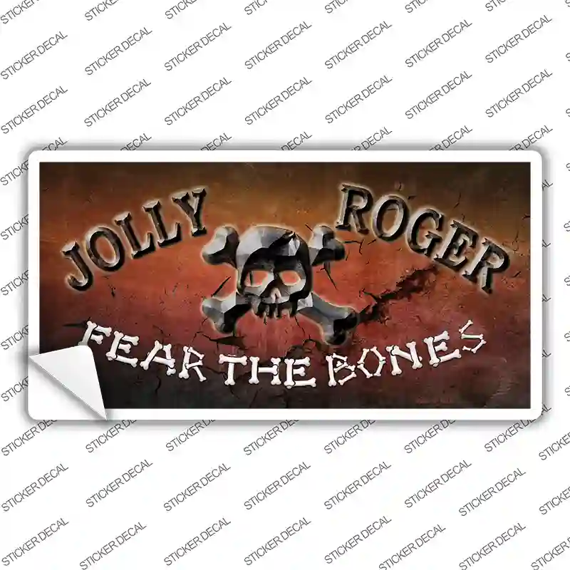 Fear The Bones Novelty Sticker Decal