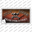 Fear The Bones Novelty Sticker Decal