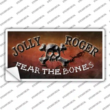 Fear The Bones Novelty Sticker Decal