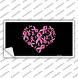 Pink Ribbons Novelty Sticker Decal