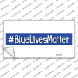 Blue Lives Matter Novelty Sticker Decal