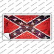 Rebel Flag Brick Wall Novelty Sticker Decal