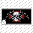 Born A Rebel Novelty Sticker Decal