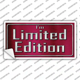 Im Limited Edition Novelty Sticker Decal